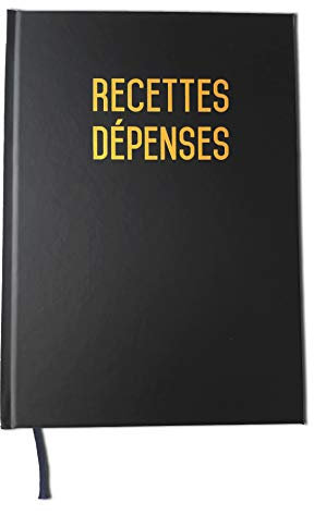Recettes et dépenses- Format A5-80 pages - Qualité haut de gamme - UTTSCHEID