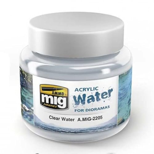 Munition mig-2205 natureas Acryl Wasser (250 ml.), Mehrfarbig