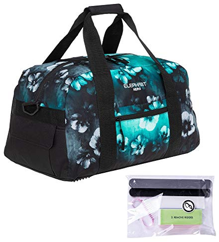 Elephant Sporttasche Damen Signature Fitnesstasche Tasche mit Schuhfach 47 cm 12800 + Nagelpflege Set