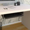 Henor Abnehmbare Tastaturablage aus FSC® Holz 55 x 31 x 11 cm unter Schreibtisch Graphit