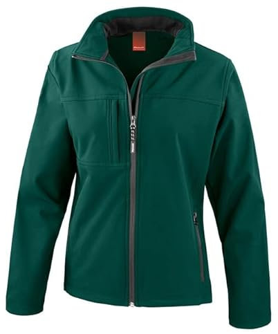 Result R121F Ladies Classic Softshell Jacket - Bottle Green - S