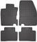OMAC Gummi Fußmatten kompatibel mit Nissan Qashqai J11 2014-2021 Automatten Schwarz 4X