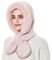 2 in 1 Schalmütze Damen Wintermütze Schal Set, Strickmütze Fleece Schlupfmütze Warme Kapuzen Schal Mütze Plüschmütze Sturmhaube Beanie Mütze Wintermütze für Frauen Mädchen Outdoor Sport