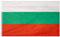 MUWO Flagge Nations Together 90 x 150 cm Nationalmanschaften, doppelseitige Gartenflagge, wetterfeste Fanflagge, Fußballflagge Polyester Länderfagge Deutschland mit Ösen (Bulgarien)
