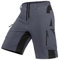 Cycorld Kurze-Hosen-Herren-Shorts, Wanderhose Herren Kurz Leicht Cargo Bermuda Cargo Chino Shorts Schnelltrocknend MTB-Hose Laufhose Sporthose Arbeitshosen Männer Kurz Sommerhose (Grau,M)