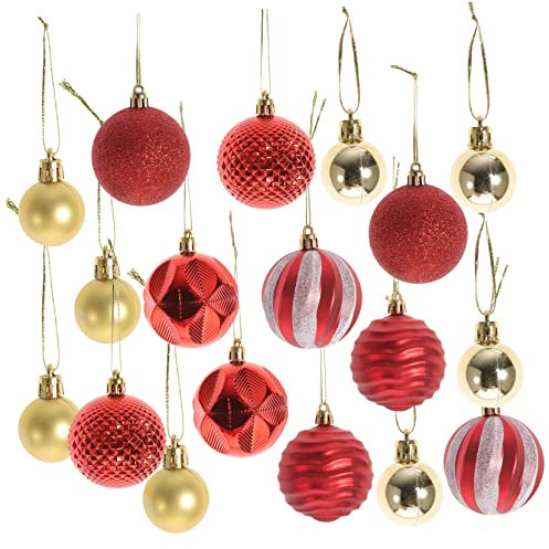 Abaodam 26st Weihnachtskugeln Weihnachtskugel Für Kranz Christbaumkugeln Ornament Weihnachtsparty Liefert Decoraciones para Sala De Casa Heimzubehör Polsterbesatz Weihnachtsbaum P.s Lob