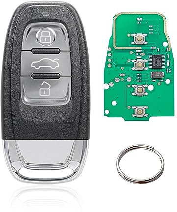3 Tasten 868MHZ FSK Autoschlüssel Fernbedienung für Audi A4 A5 Q5 A4L 2008-2016 (8T0959754D 8T0959754C 8K0959754G 8K0959754D/H 8K0959754J)