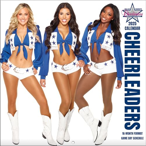 TURNER LICENSING Dallas Cowboys Cheerleaders 25998030011 Wandkalender, 16 Monate
