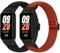 BTTNG Correa Elástica Compatible con Xiaomi Band 8 Active/Redmi Smart Band 2, 2 Pack Ajustable elástico de nylon Solo Loop Pulseras Deportes para Xiaomi mi Band 8 Active