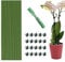 20Pcs Plant Stakes, Bendable Plant Sticks, Orchid Support Stakes with Clips, Garden Single Stem Plant Support Stakes for Indoor Plants, Potted Plants, Flowers Orchid Amaryllis,Plant Support Clips Set