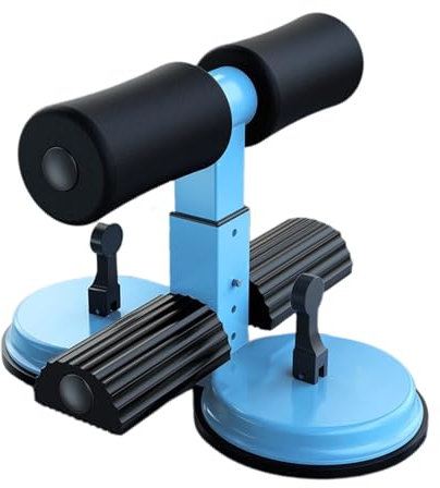 Sit Up Gerät mit Saugnapf | Verstellbare Sit Up Ausrüstung | Tragbarer Sit Up Assistent, Sit Up Assistent mit Saugnapf, Kompakter Sit Up Trainer, Bauchtrainingsgerät Perfekte Verwendung für