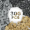300 Pieces Classic Building Blocks, Dark Gray Masonry Outline Bricks, Wall Brick Blocks, Compatible with Lego Parts and Components, Creative Educational Building Block Toys for Kids Ages 6 7 8 9 10