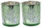 MAGICLULU 2St Kerzenhalter aus Glas Teelichter Kerzen Elch Wandkerzenhalter Leuchter Lampen Rot christbaumkerzenhalter Christbaum kerzenhalter Tischkerzenhalter Abendessen kerzenhalter Green