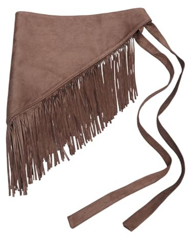 kwoifioy Vintage Korsett Gürtel 2000er Fransen Taillengürtel Ethno Krawattengürtel Alle Passenden Cincher Blet Cosplay Kostüm Kleid Gürtel