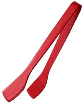 Silicone Kitchen Tongs - Double Kitchen Utensil | Heat Resistant Silicone Spatula | Multifunctional Steak Special Barbecue Clamp Spatula Cooking Turner Anti-Sciv Kitchen Tongs