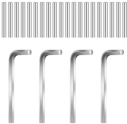 Essential Spring Hinge Repair 20 Stainless Pin and 4 Hexagonal Wrenches Suitable for Secure Door Hinge Tension Fixes