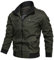 Treillis Militaire Homme - Détente Légère Veste de Travail Bomber Veste de Sport Fine Anti-Vent