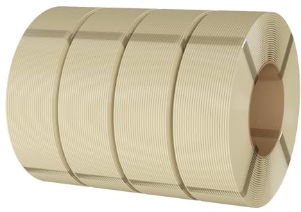 eSUN PLA+ Refill Filament 1.75mm, Knochenweiß, 4KG | Refill PLA Plus Spoolless 3D Druck Filament, Maßgenauigkeit +/- 0.03mm, 1 kg pro Spule, 4 Spulen für 3D Drucker