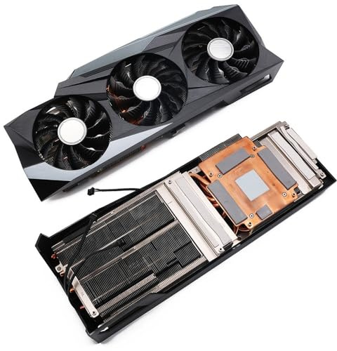 ZCDYGHU RTX3080 Video Karte Kühlkörper Für GIGABYTE für GeForce RTX 3080 3090 für Gaming OC Grafiken Karten Kühler Fan(Heat Sink Fan)