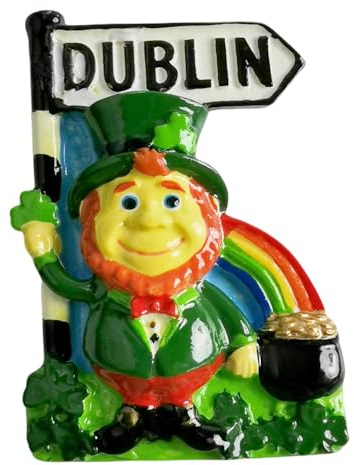 Dublin Ireland Refrigerator Magnet Travel Souvenir Fridge Decoration Craft Collection 3D