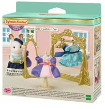 Sylvanian Families 6013 Fashion Kleiderständer Set - Puppenhaus Spielset