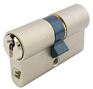 ISEO GERA 3000 Doppelzylinder mit Not- und Gefahrenfunktion 30/30 inkl. 5 Schlüssel - Sicherheitszylinder - inkl. Sicherungskarte - verschiedenschließend