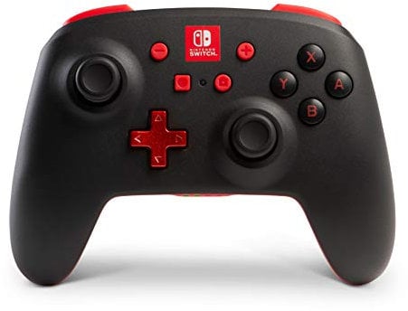 Mando Inalámbrico Mejorado, Negro (Nintendo Switch)