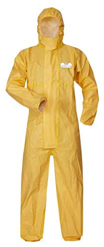Tector Blumental Schutzanzug Gelb, PSA Kategorie 3, Typ 3B/4B/5B/6B (2XL)
