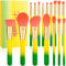 Docolor Makeup Brushes Makeup Brushes Sets Professional 16PCS Make up brush set Contain Face Powder Blush Foundation Blending Eyebrow Eyeshadow