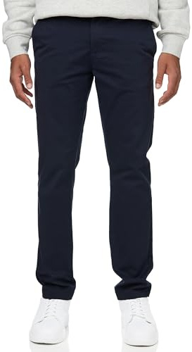 KRONSTADT Herren KSDaniel Chino Stoffhose mit 4 Taschen | Stretch Hose Herrenhose für Männer Sky Captain, 33/32
