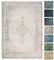 Kelim Vintage Teppich Wohnzimmer Sand 230 X 320 cm - Moderner Kurzflor Teppich - Super Soft
