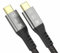 PfirstDa Câble USB C vers USB C 1m, Cable USB Type-C 3.2 Gen2x2 20Gbps, 100W 20V/5A Charge Rapide, Supporte La Transmission Vidéo 4K@60Hz Pour PS5, Ordinateurs Portables, Hubs, Stations d'Accueil