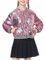 LOLANTA Mädchen Pailletten Bomberjacke mit Taschen Reißverschluss Langarm Glitzer Baseball Jacken für Kinder, Rosa, 8-9 Jahre, 140