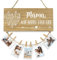 Mama, wir haben dich lieb Schild | Mama Geschenk, Geburtstagsgeschenk | Holzschild mit Spruch | Tolles Geschenk für Mama zum Geburtstag, Muttertag oder Weihnachten