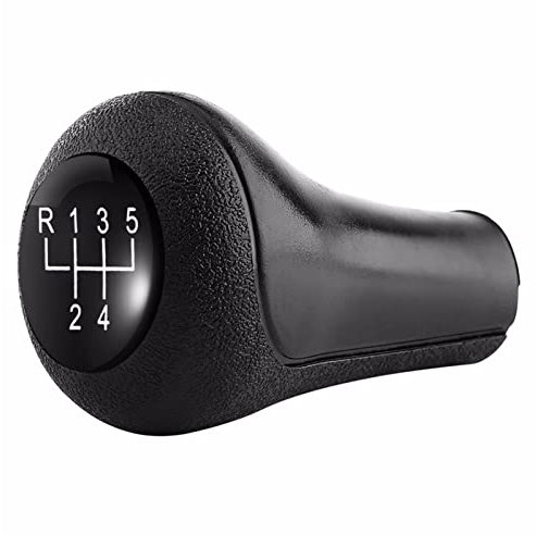 Schaltknauf 5-Gang-Schaltgetriebe Auto-Schaltknauf Stick Head für BMW E28 E30 E34 E36 Schwarzer Schaltknauf Abdeckung Griff Schalthebelknopf