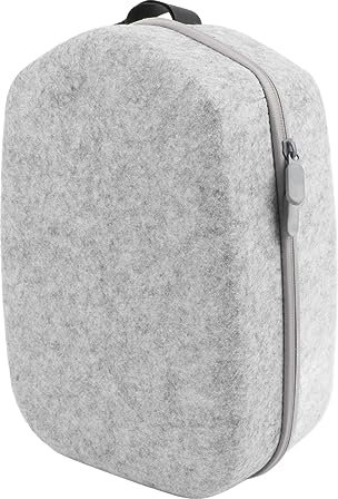 GOTOTOP VR Glasses Storage Bag, VR Glasses Storage Bag Handheld Portable VR Glasses Bag VR Bag Light Gray VR Gaming Glasses Carrying Case VR Glasses Protective Pouch