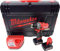 Milwaukee 0 M12 Driver Kit M12FDD-602X Fuel Cordless Drill 12V/6.0Ah, 12 V, Red