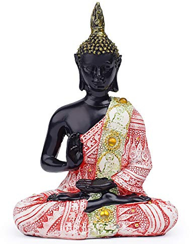 VOANZO Thai-Buddha-Statue, meditierend, Frieden, Harmonie, Heimdekoration