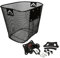 windmeile | Fahrradkorb für den Lenker, Vorne, 5kg Tragfähigkeit, klick-Funktion, Schwarz, Drahtkorb, E-Bike, Fahrrad, Pedelec