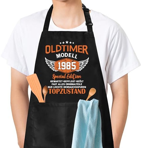 Merclix 40 Geburtstag Männer Geschenkideen Schürze 1985 40. Geburtstag Männer Lustig