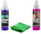 AutoFullCar - Pack nettoyage pour casques moto FullBikeX. Nettoyant extérieur et désinfectant intérieur + accessoires - 100 ml