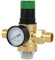 OUGPIU Druckminderer Wasser mit Manometer und Siebfilter,Druckregler für Trinkwasser 3/4 Zoll,Messing Druckregler Überdruckventil Einstellbare Wasserdruckminderer Boiler,DN20 Druckregler Außengewinde