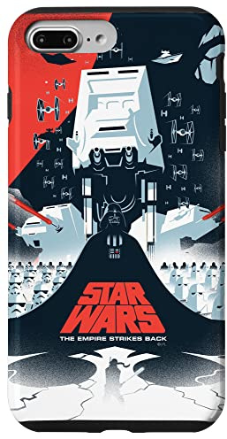 Star Wars The Empire Strikes Back Illustrated Movie Poster Case for iPhone 7 Plus/8 Plus