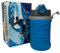 DANCAR-SR - Botella termica 2 litros - Botella de agua para gimnasio con pajita y cierre higiénico antigoteo - Garrafa termica de polipropileno libre de BPA (AZUL)