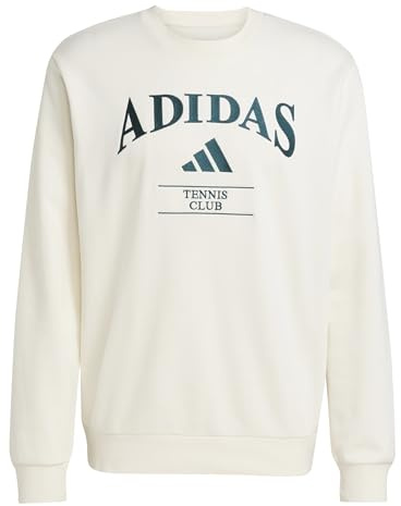 Adidas Herren Adidas Heritage Graphic Crew, Chalk White/Aurora Ivy, XL