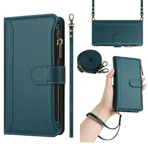 SHIEID Cremalleras Billetera Funda para Compatible con Umidigi Note 100 5G, Piel sintética, Suave, Tarjetero, función Atril, Cuero con Estilo Cajas de teléfonos móviles para Umidigi Note 100 5G