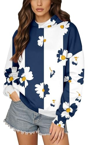 Uwdiohq Fashion Casual Women's Warm Sweatshirt Long Sleeve O Neck Soft Printed Shirt Ladies Winter Sweatshirts Tops Felpa Grandi Taglie Maxi Donna Lunga Abbigliamento Yoga di Marca Cappuccio