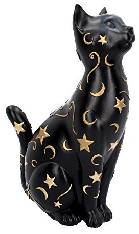Nemesis Now B4058K8 Felis Dekofigur, Kunstharz, 26 cm, Schwarz