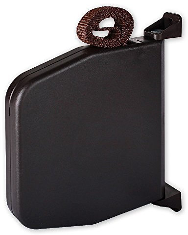 Selve Gurtwickler 084843 Aufputz braun mit Scharniersystem incl. 5m Gurt f. Rolladen braun