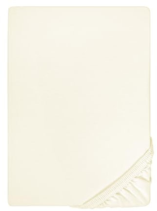 biberna Feinjersey-Spannbetttuch 0077144 Perlmutt 1x 180x200 cm - 200x200 cm